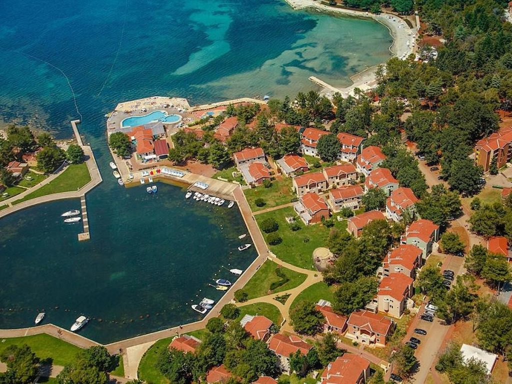 Ferienwohnungen Sol Amfora for Plava Laguna am Strand in Umag in Istrien in Kroatien