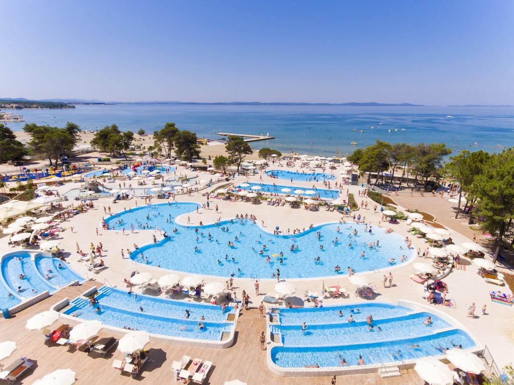 Ferienwohnungen am Strand an der Adria in Kroatien